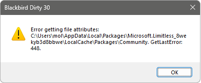 error